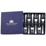 Arthur Price Old English stainless steel pastry forks set of 6 - British product