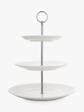 John Lewis fine china 3 tier cake stand in natural finish, UK version