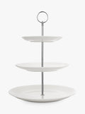 John Lewis fine china 3 tier cake stand in natural finish, UK version