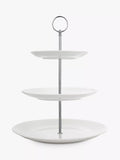 John Lewis fine china 3 tier cake stand in natural finish, UK version