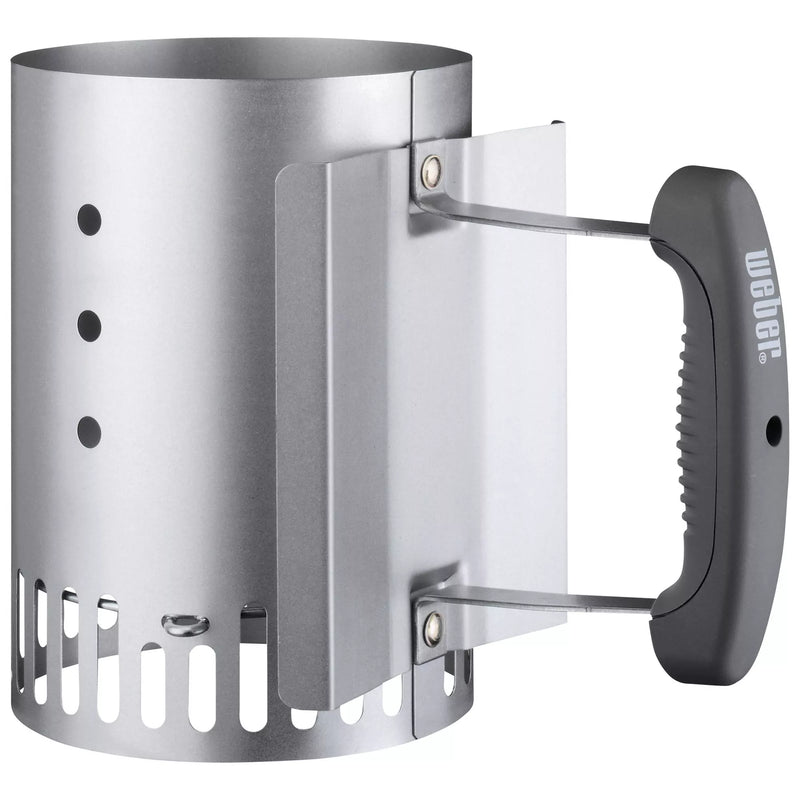 Weber Rapidfire Compact Chimney Starter 20cm tall, imported from the UK
