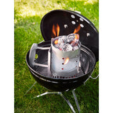 Weber Rapidfire Compact Chimney Starter 20cm tall, imported from the UK