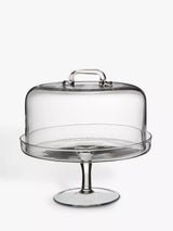 John Lewis LSA International Serve Cake Stand and Dome, 26.5cm Diameter- Buy online at McGrocer