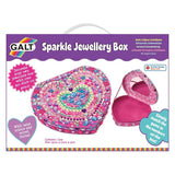 Galt Sparkle Jewellery Box craft kit for kids, imported from the UK