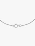 IBB 9ct white gold pendant necklace with cubic zirconia, UK version