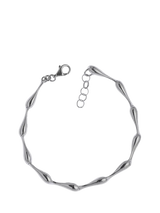John Lewis Nina B Sterling Silver Link Bracelet 19cm- Buy online at McGrocer
