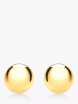 John Lewis IBB 9ct Yellow Gold 6mm Ball Stud Earrings- Buy online at McGrocer
