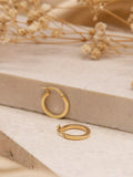 IBB 9ct gold hoop earrings 16mm, imported from the UK
