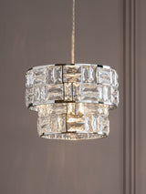 Next Pendant Lamp Shade Chrome Alexis Easy Fit- Buy online at McGrocer