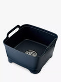 Washing-Up Bowl with Integrated Drain Plug and Food Strainer