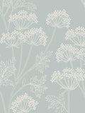 John Lewis cow parsley wallpaper with line drawn design, UK version