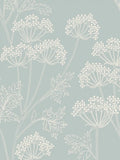 John Lewis cow parsley wallpaper with line drawn design, UK version