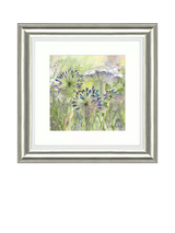 John Lewis John Lewis Catherine Stephenson 'Agapanthus Grasses II' Framed Print, 50 x 50cm- Buy online at McGrocer