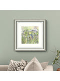John Lewis Agapanthus Grasses II framed print 50x50cm - British product