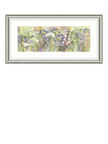 John Lewis framed print Agapanthus Grasses 55x110cm, imported from the UK