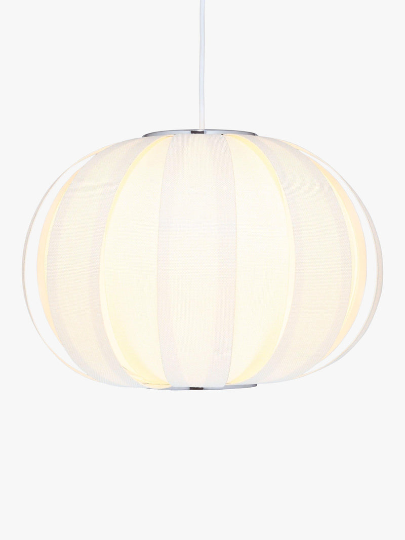 John Lewis ceiling shade cream linen 40cm, imported from the UK