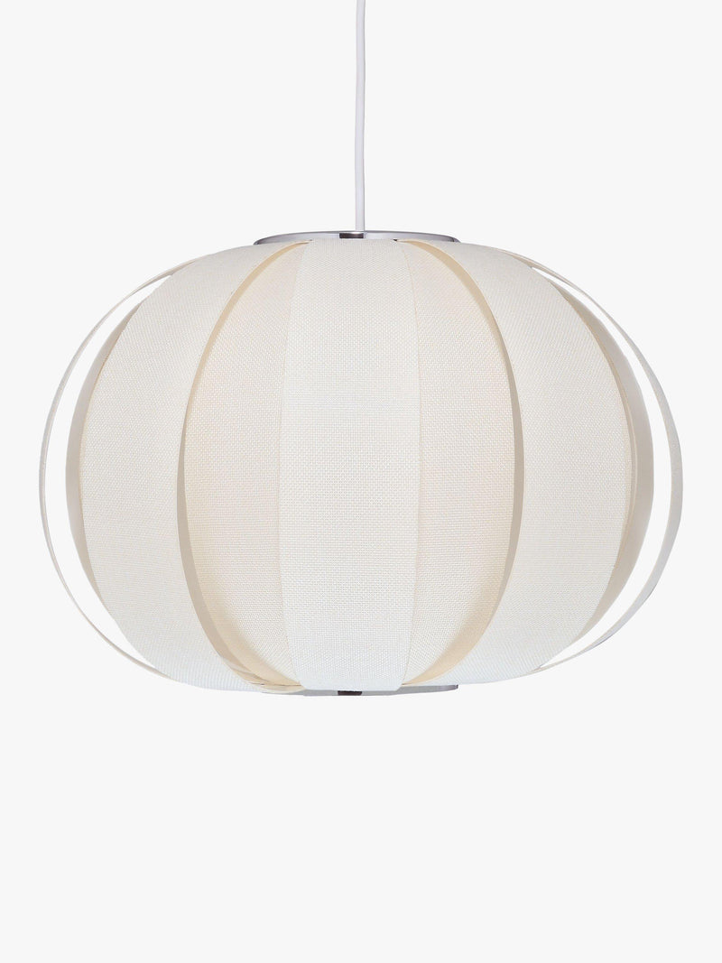 John Lewis ceiling shade cream linen 40cm, imported from the UK
