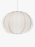 John Lewis ceiling shade cream linen 40cm, imported from the UK