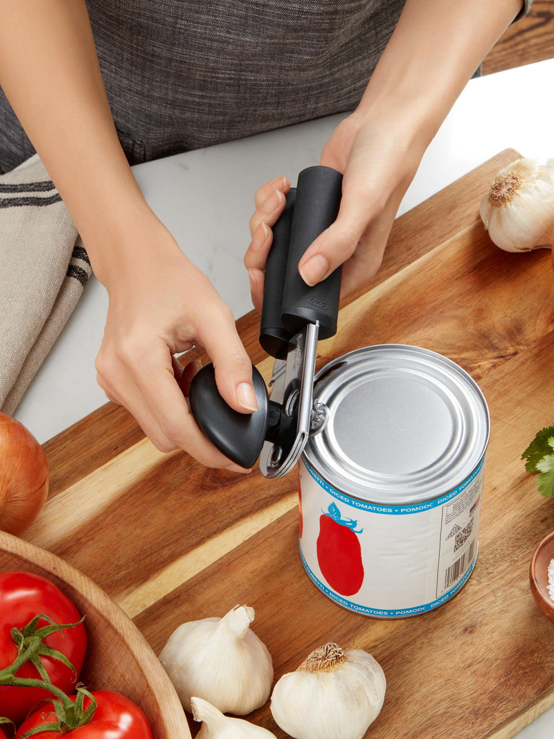 OXO soft handle can opener, imported from the UK