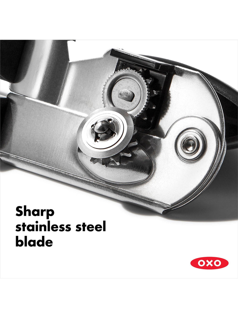 OXO soft handle can opener, imported from the UK