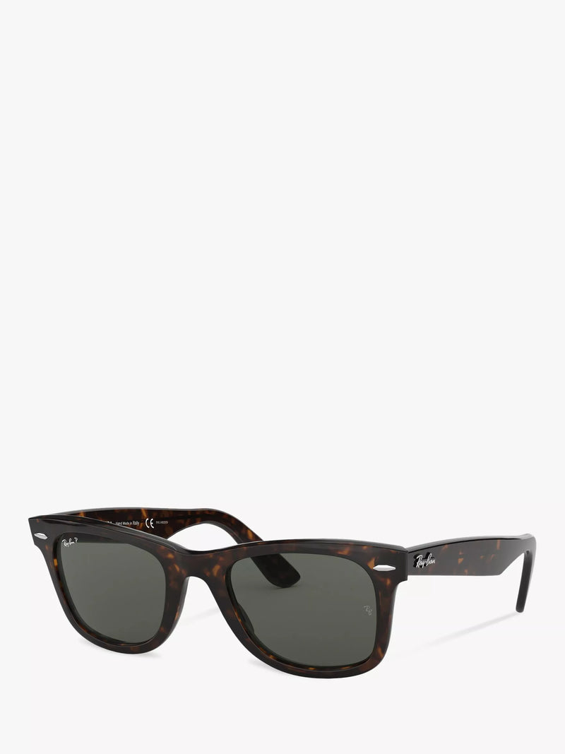 Ray-Ban Wayfarer polarised tortoise sunglasses 50mm - British product