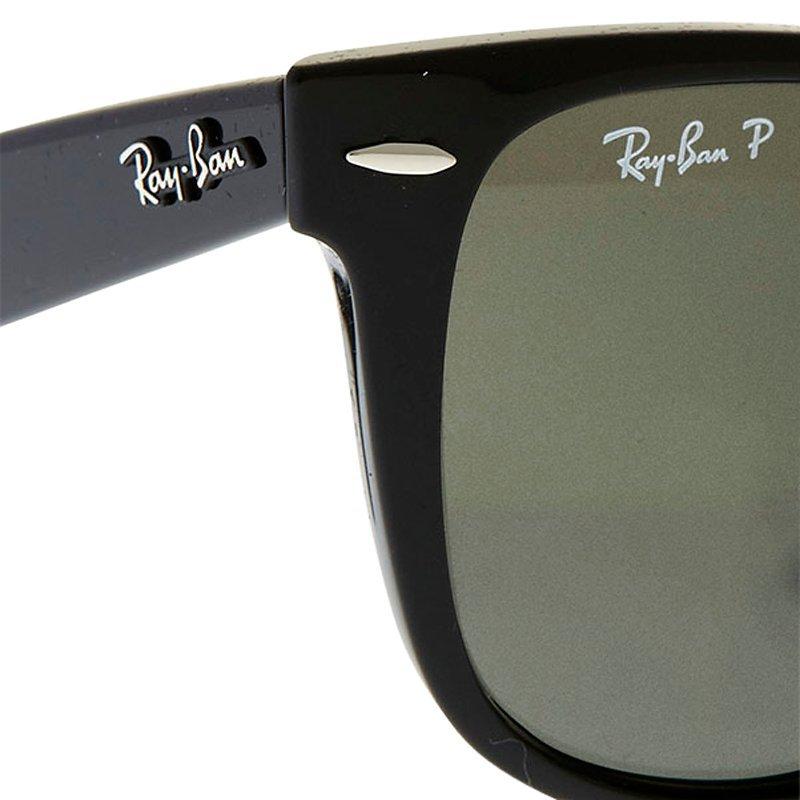 Ray-Ban Wayfarer polarized sunglasses black (British brand)