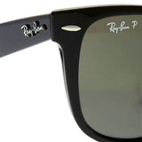 Ray-Ban Wayfarer polarized sunglasses black (British brand)