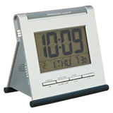 Acctim Apex alarm clock silver, imported from the UK