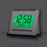 Acctim Apex alarm clock silver, imported from the UK