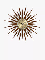 John Lewis Newgate Clocks Pluto Retro Sunburst Wall Clock, 65cm- Buy online at McGrocer