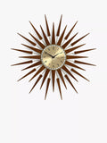 Newgate Clocks Pluto retro sunburst wall clock 65cm (British brand)