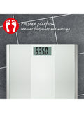 Salter digital bathroom scale in glass - British product