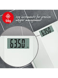Salter digital bathroom scale in glass - British product