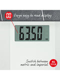 Salter digital bathroom scale in glass - British product