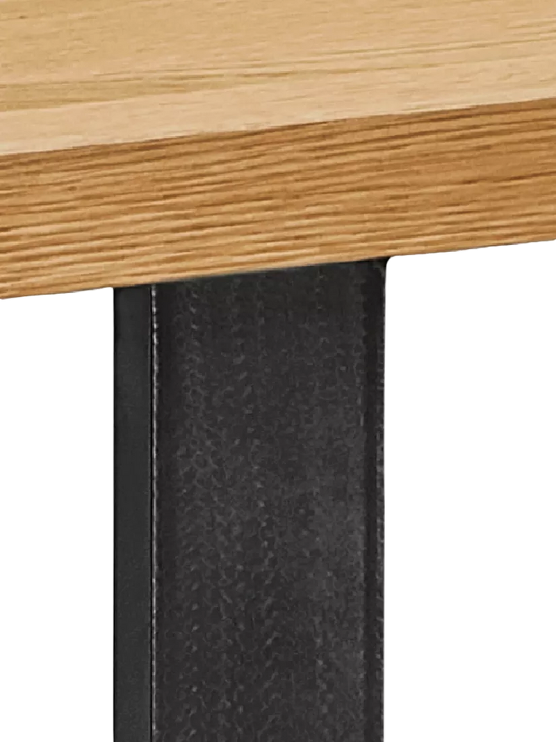 John Lewis Calia 3-seater solid oak dining bench - British product