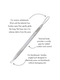 Tweezerman blackhead remover skincare tool, imported from the UK