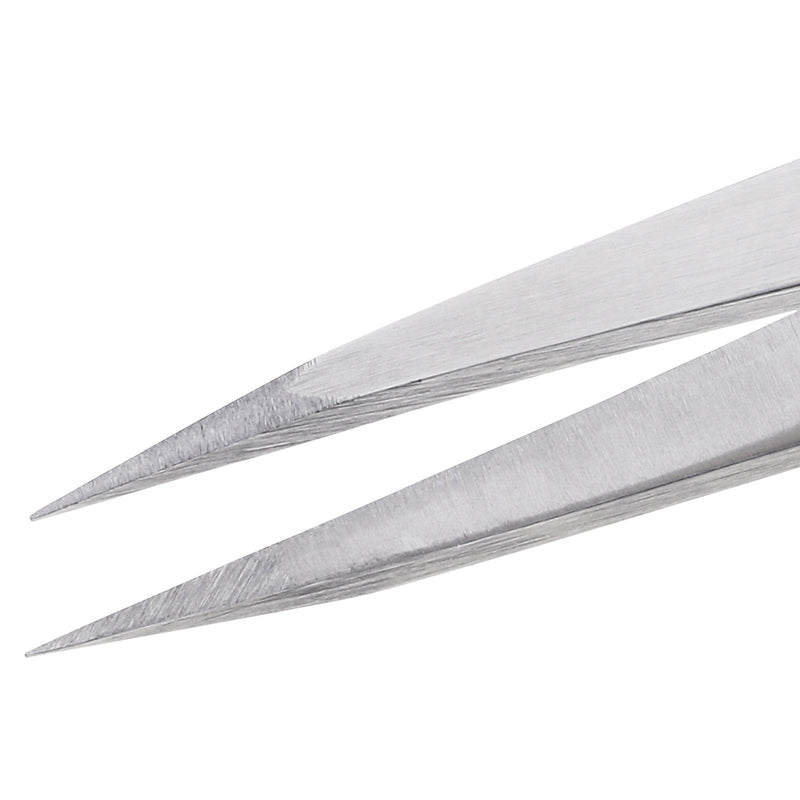 Tweezerman petite tweezer set leather case black (British brand)