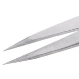 Tweezerman petite tweezer set leather case black (British brand)