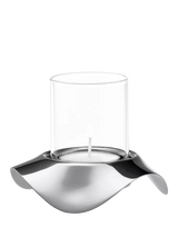 John Lewis Robert Welch Drift Tealight Holder Silver- Buy online at McGrocer