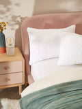 John Lewis standard quilted pillow protector pair, UK version