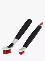 John Lewis OXO Good Grips Deep Clean Brush Set Orange Kitchen Cleaning Brush Set- Buy online at McGrocer