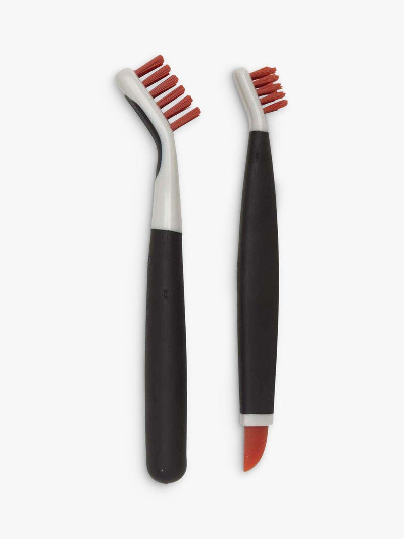 OXO Deep Clean Brush Set in orange, imported from the UK