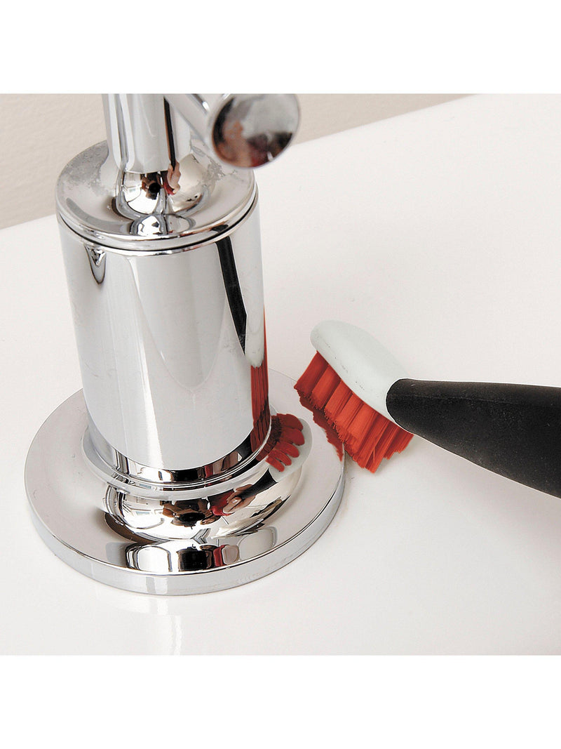 OXO Deep Clean Brush Set in orange, imported from the UK