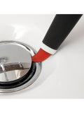 OXO Deep Clean Brush Set in orange, imported from the UK