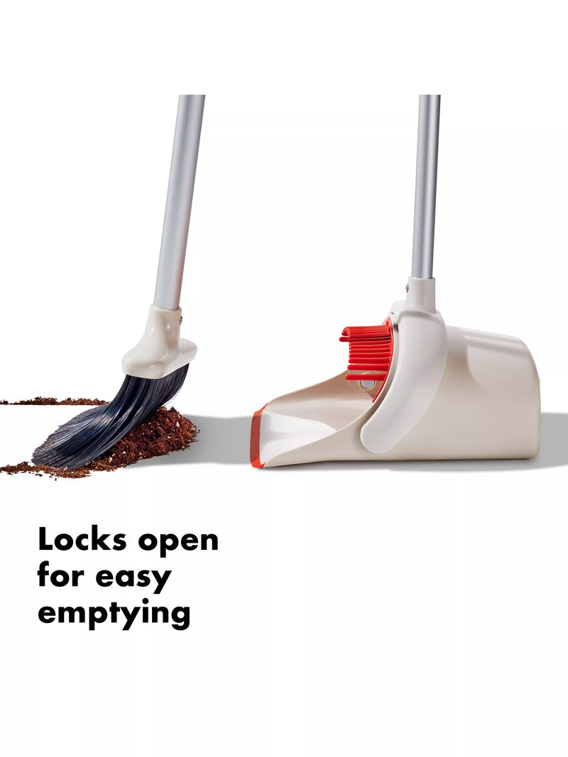 OXO Upright Sweep Set - dustpan and brush, imported from the UK
