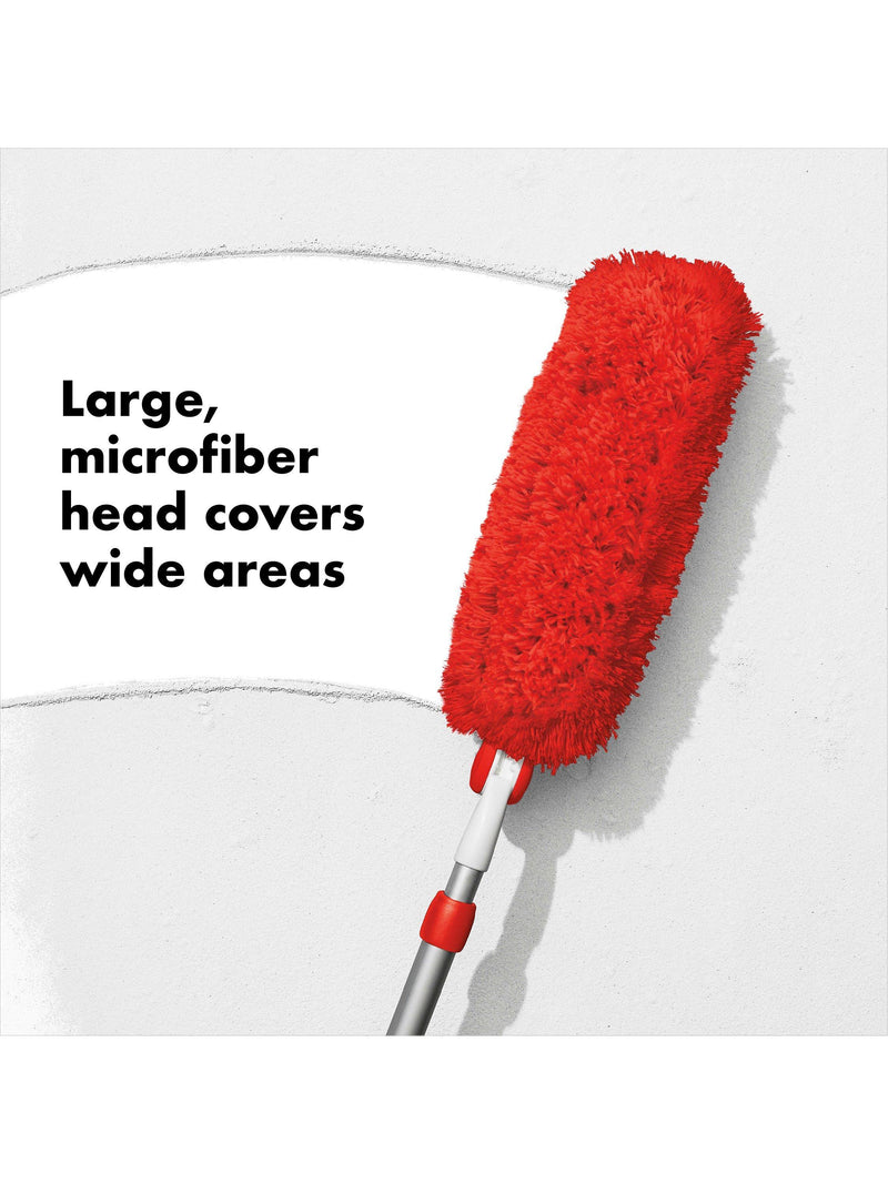 OXO extendable duster, 132cm length, imported from the UK