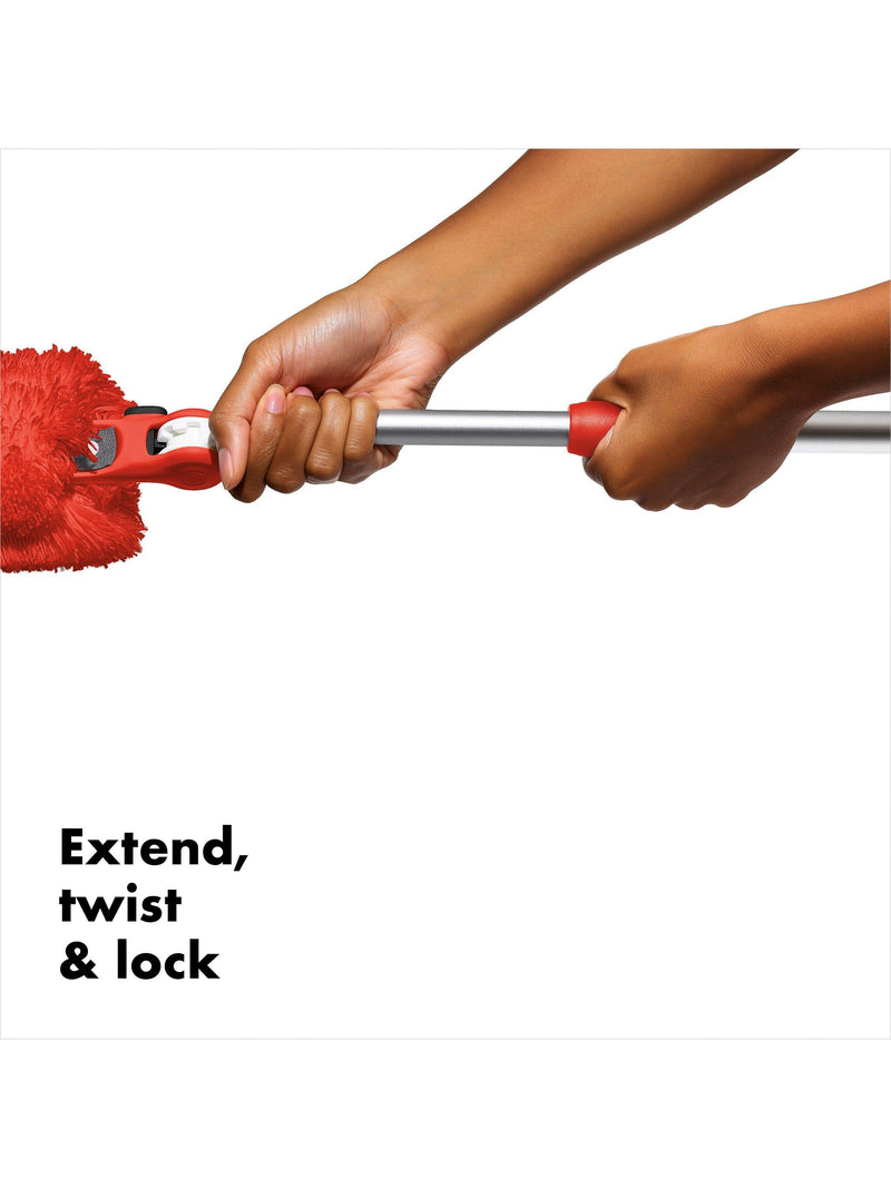 OXO extendable duster, 132cm length, imported from the UK