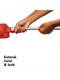 OXO extendable duster, 132cm length, imported from the UK