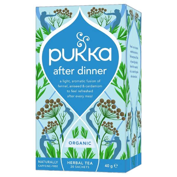 Pukka After Dinner herbal tea 20 sachets - British product