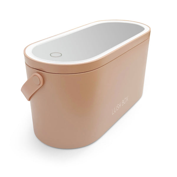 Rio Lush Box pink makeup case, imported from the UK
